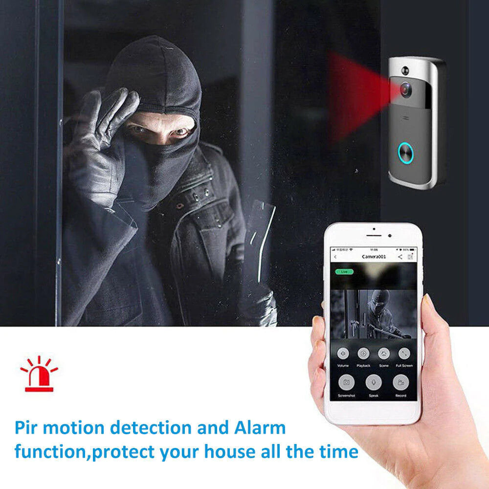 Smart Wireless Wifi Video Doorbell 