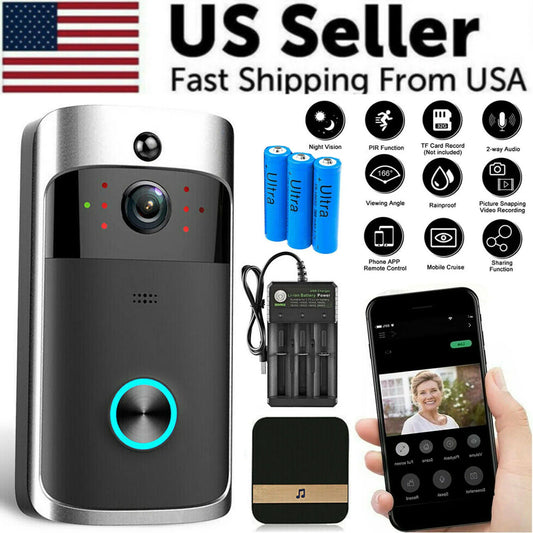 Smart Wireless Wifi Video Doorbell 