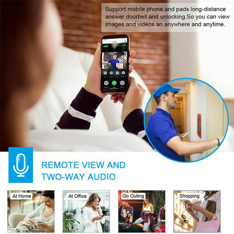 Smart Wireless Wifi Video Doorbell 