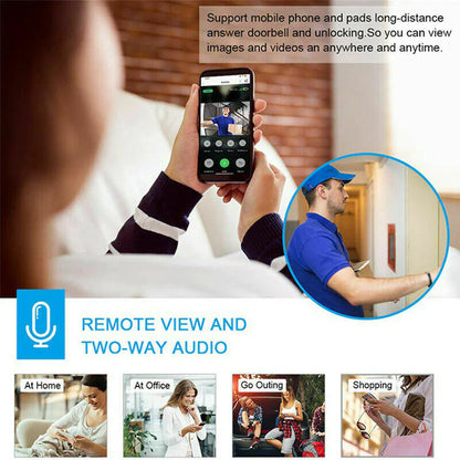Smart Wireless Wifi Video Doorbell 
