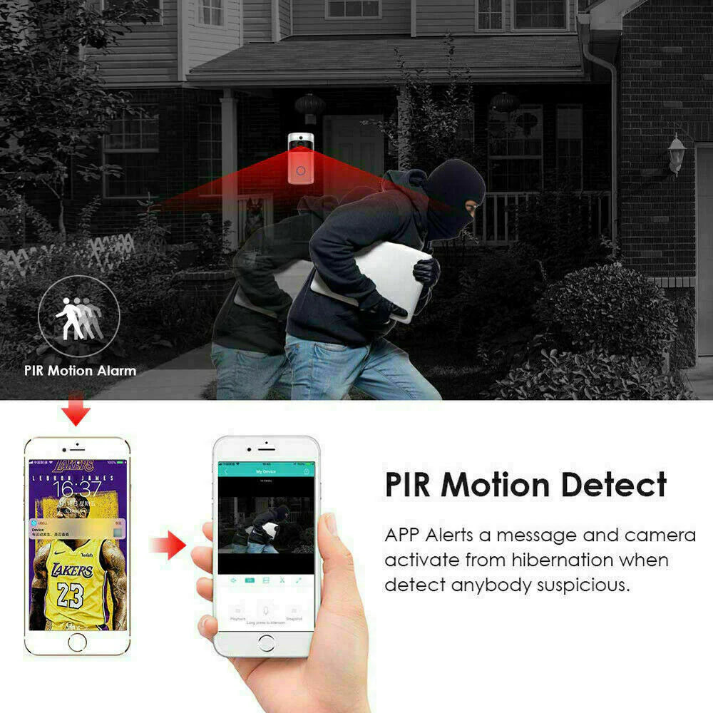 Smart Wireless Wifi Video Doorbell 