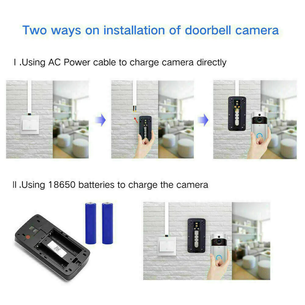 Smart Wireless Wifi Video Doorbell 