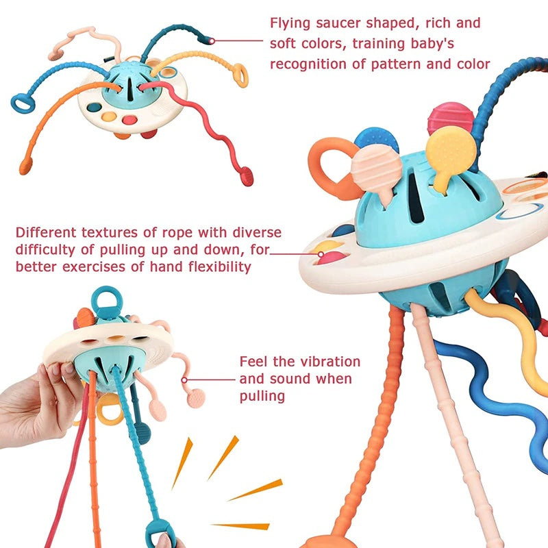 MontiOctopus™ Push and Pull Toy