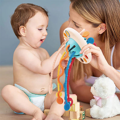 MontiOctopus™ Push and Pull Toy