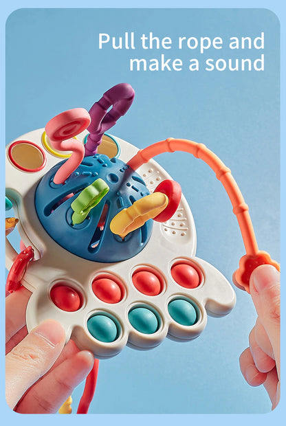 MontiOctopus™ Push and Pull Toy