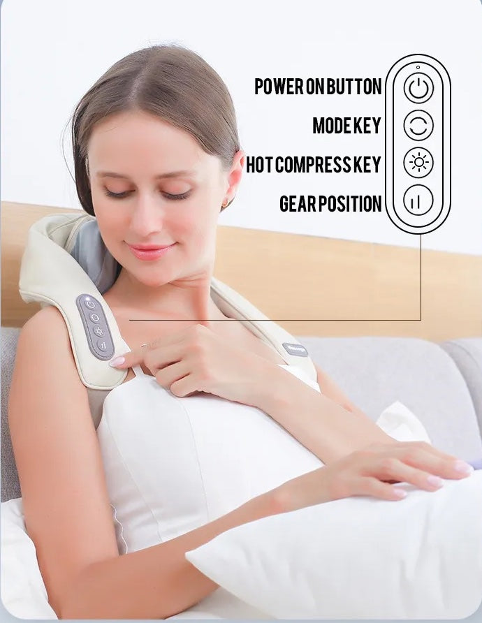 FlexiRelax™ Neck & Shoulder Massager w/Heat